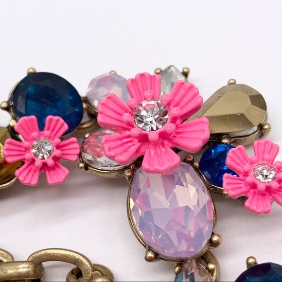 J. Crew Posey Pink Floral Necklace - Picture 3 of 4